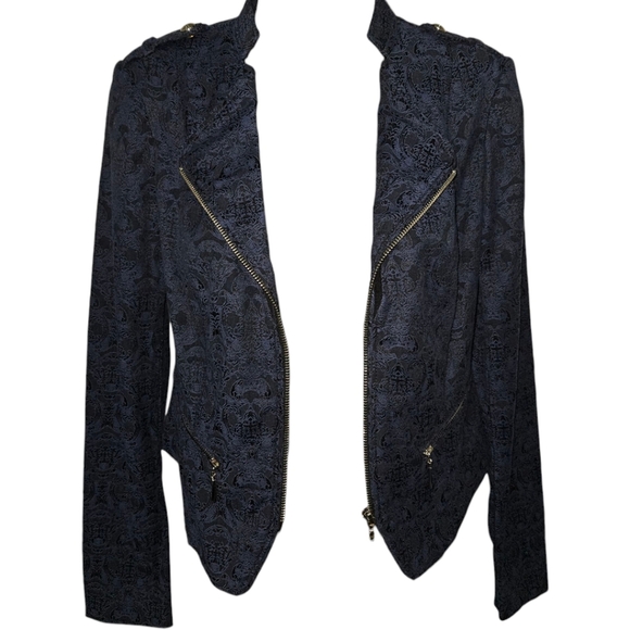 White House Black Market Navy Jacket - Picture 2 of 4